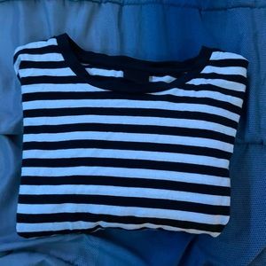 Mens black and white H&M long sleeve